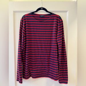 Saint James L’Atelier XL long sleeve striped shirt.